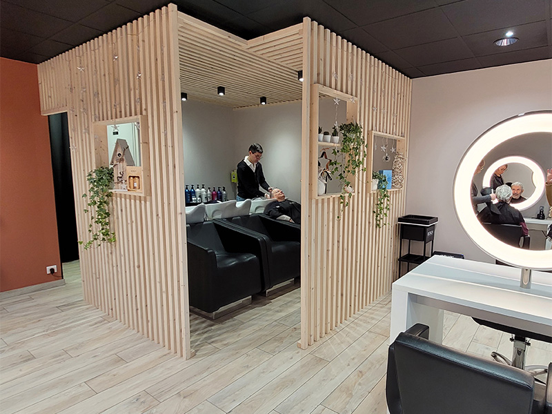Rachat d’un salon de coiffure avec travail autour de sa nouvelle